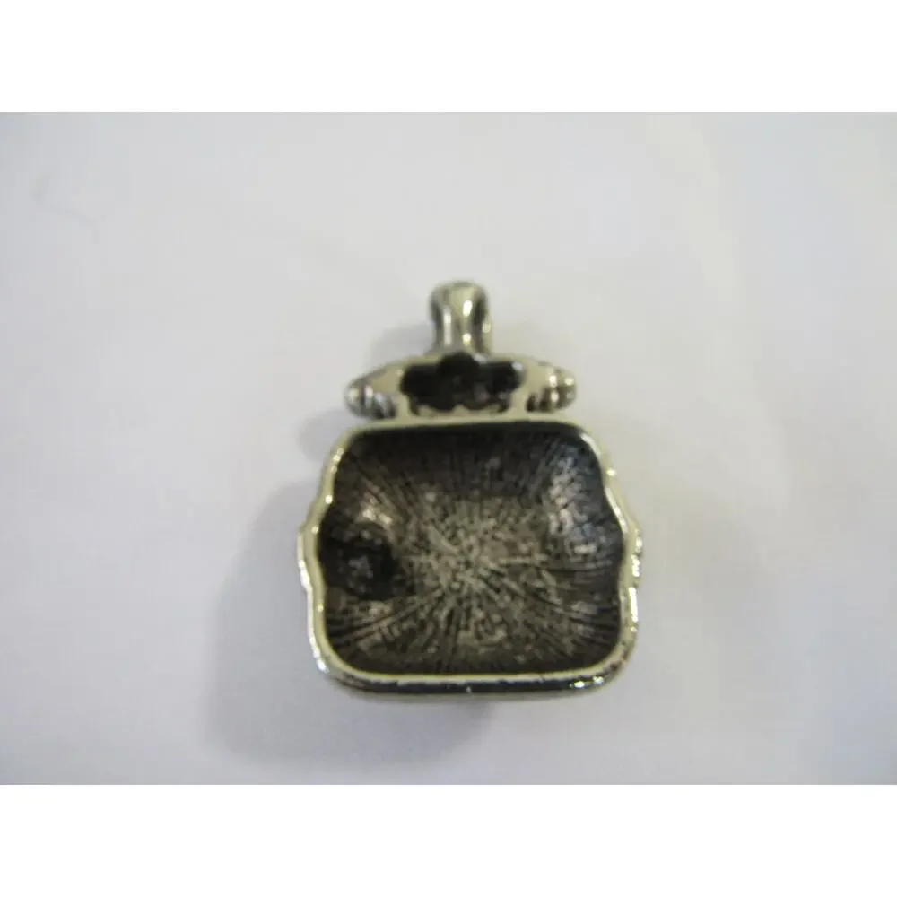 Silver Brown Tigers‎ Eye Topaz Pendant 1